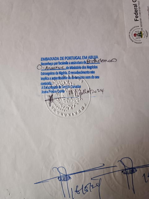 Visa approval
